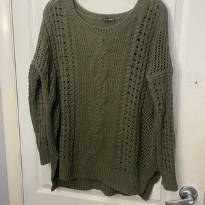 EXPRESS cable knit sweater